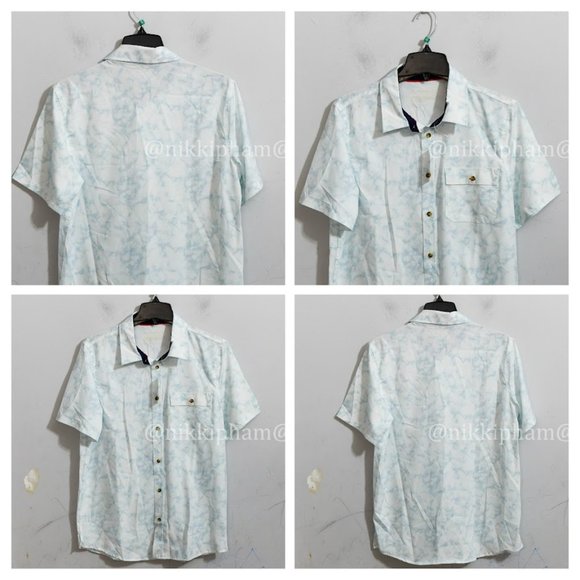 Avalanche Other - Avalanche Men's Performance Short Sleeve Woven Shirt in white